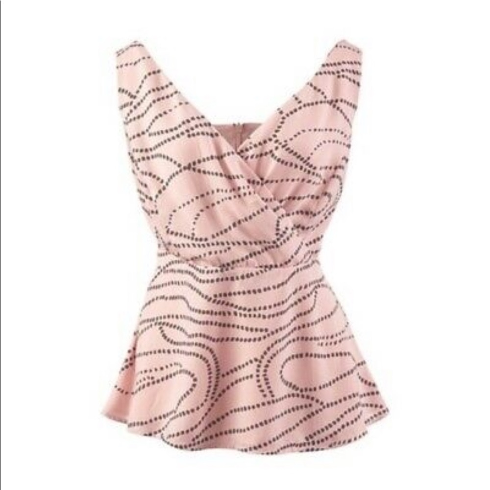 CAbi Pink #273 Sophia tank top/blouse